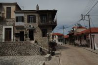 ΕΞΩΤΕΡΙΚΗ ΟΨΗ ΠΕΤΡΙΝΗ ΟΙΚΙΑ Δάφνη Αχαΐας Καλαβρύτων dafni kalavryta unknowngreece.com